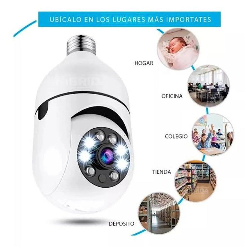 Camara de seguridad, seguimiento automatico, vision nocturna, zoom