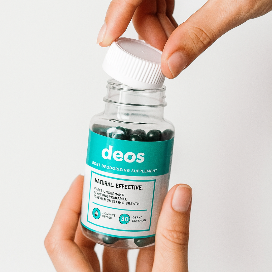 DEOS-desodorante inteno, convate la sudoracion excesiva y mal aliento